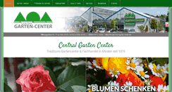 Desktop Screenshot of central-garten-center.de